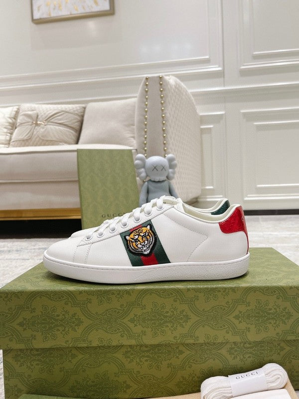 Gucci stone beige luxury sneakers view 8 premium leather build