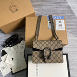 Side profile of premium chic women's handbag – women's statement bag