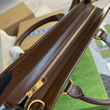 Side profile of sleek everyday-luxe women's handbag – women's everyday handbag