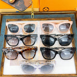 Lifestyle view of Louis Vuitton unisex sunglasses