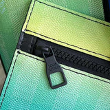 Top view of chic sleek women's handbag – women's designer-style accessory