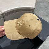 Side view of Burberry unisex cap