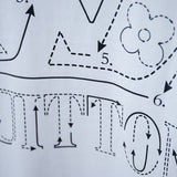 Back view of Louis Vuitton cotton t-shirt with relaxed-fit cut