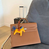 Interior view of poised premium bag