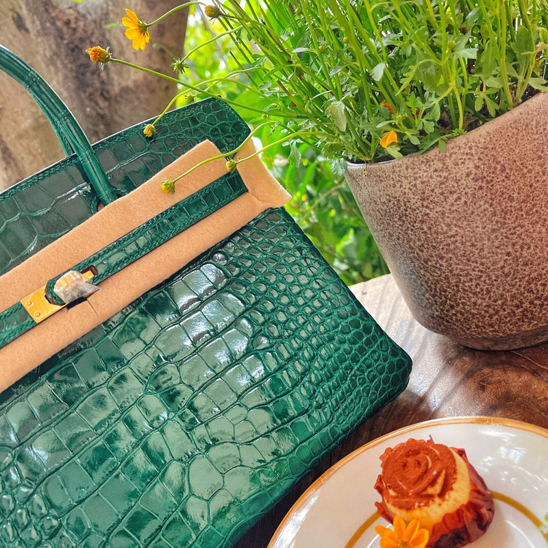 Interior view of curated premium bag