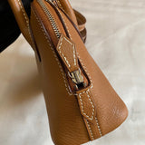 Close-up detail of minimalist bag design