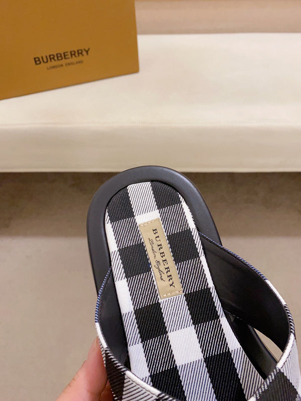 Burberry shoes Style 017 - top view showing design