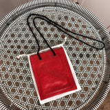 Top view of chic premium women's handbag – women's premium purse