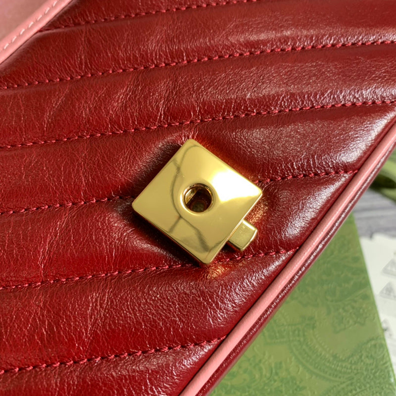 Front view of refined chic women's handbag – women's luxury accessory