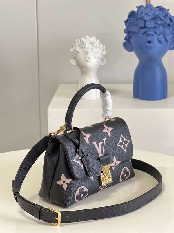 Top view of elevated modern women's handbag – women's everyday handbag