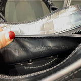 Modern Faux Leather Handbag - Refined Silhouette | Women's Fashion Handbag #314 - texture close-up (image 9) of designer-inspired handbag