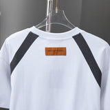 Back view of Louis Vuitton cotton t-shirt with signature branding