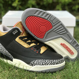Side profile of Nike two-tone sneakers minimalist modern build