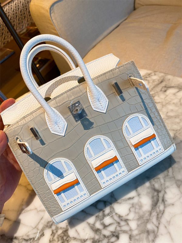 Interior view of polished premium bag