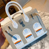Interior view of polished premium bag