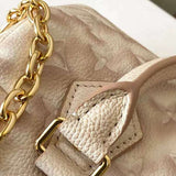 Top view of sleek refined women's handbag – women's premium purse