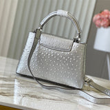 Classic handbag carried on shoulder 16
