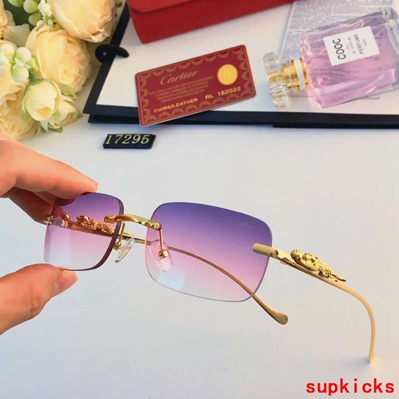 Full view of Cartier unisex sunglasses