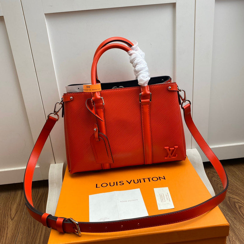 Front view of everyday-luxe signature women's handbag – women's statement bag