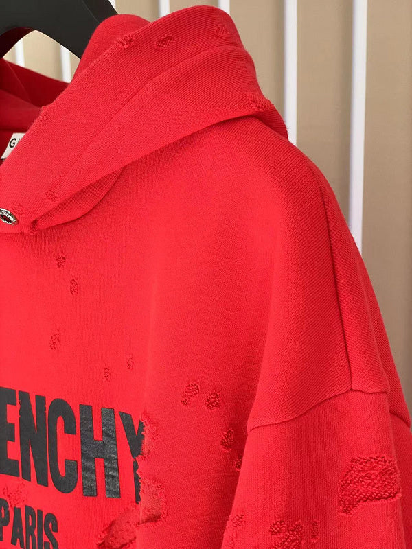 Full styled look of Givenchy luxury clothing with logo-detail design