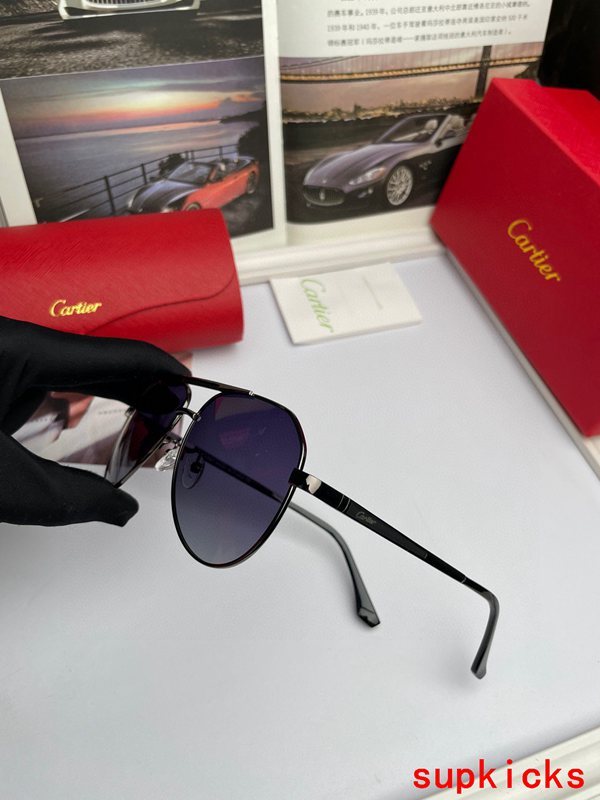 Front view of Cartier unisex sunglasses