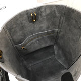 Back view of elevated signature women's handbag – women's statement bag