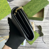 Front view of modern polished women's handbag – women's designer-style accessory