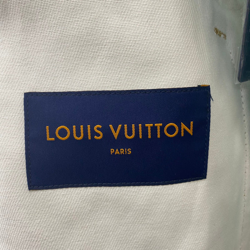 Back view of Louis Vuitton luxury clothing with everyday silhouette