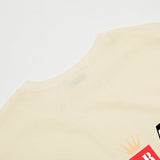 Flat lay presentation of Rhude luxury clothing with relaxed-fit cut