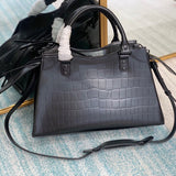 Sophisticated Premium PU Leather Handbag - Premium Craftsmanship Detailing | Women's Premium Handbag #670 - back view (image 4) of designer-inspired handbag