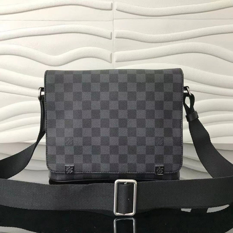Front view of classic premium women's handbag – women's statement bag