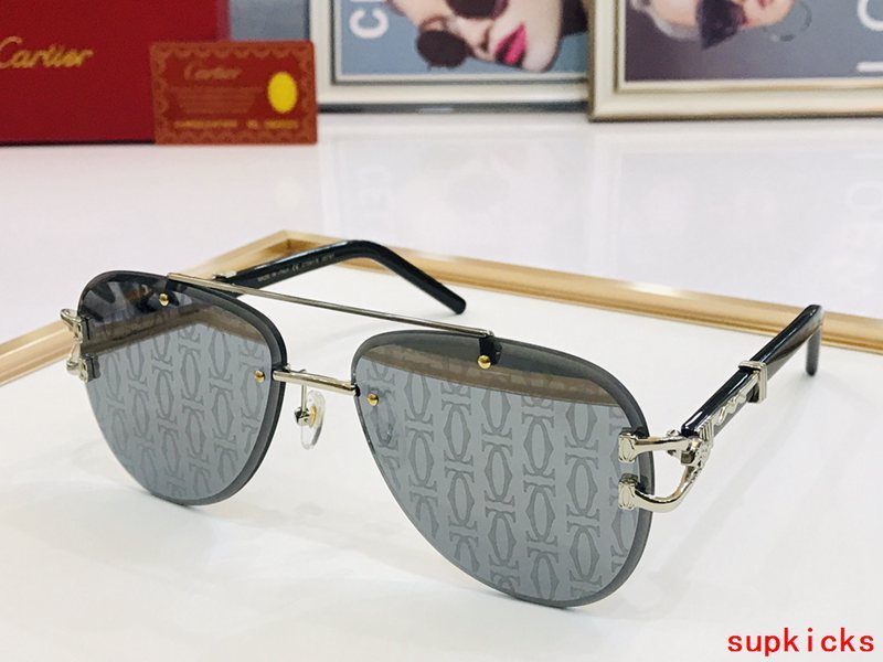 Front view of Cartier unisex sunglasses