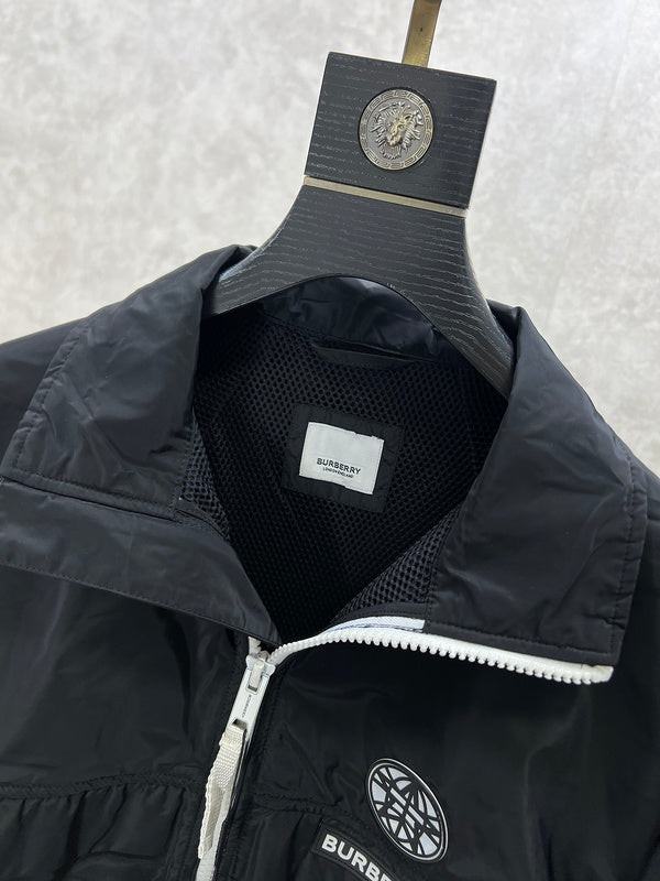 Close-up of Burberry designer clothing craftsmanship
