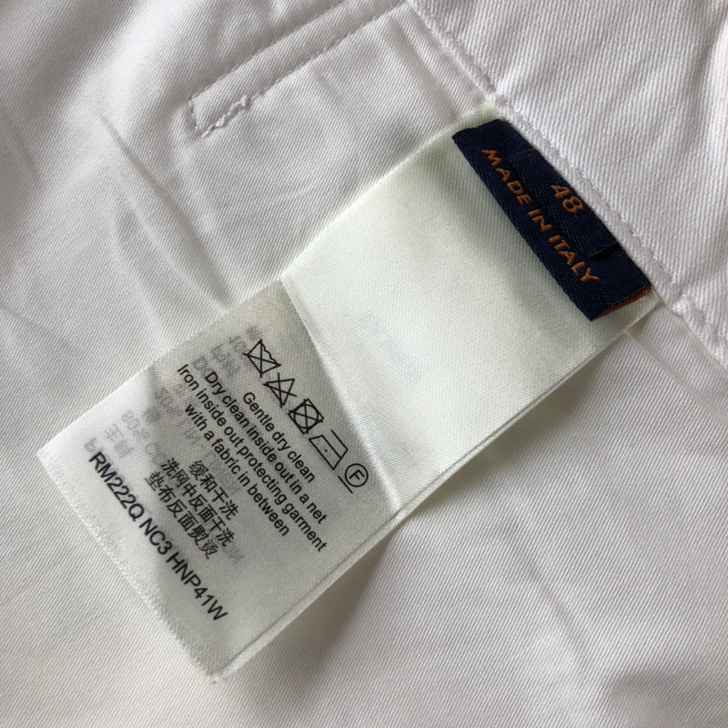 Side profile of Louis Vuitton cotton t-shirt with streetwear-inspired cut