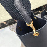 Top view of modern structured women's handbag – women's luxury handbag