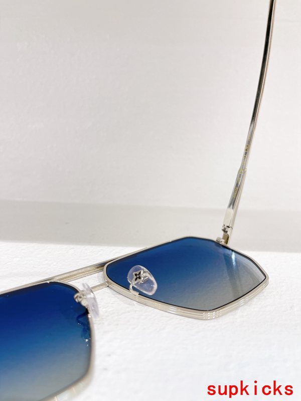 Lifestyle view of Louis Vuitton unisex sunglasses