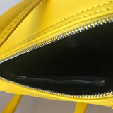 Sophisticated Vegan Leather Handbag - Smooth Faux-Leather Exterior | Women's Fashion Handbag #900 - alternate angle view (image 8) of designer-inspired handbag