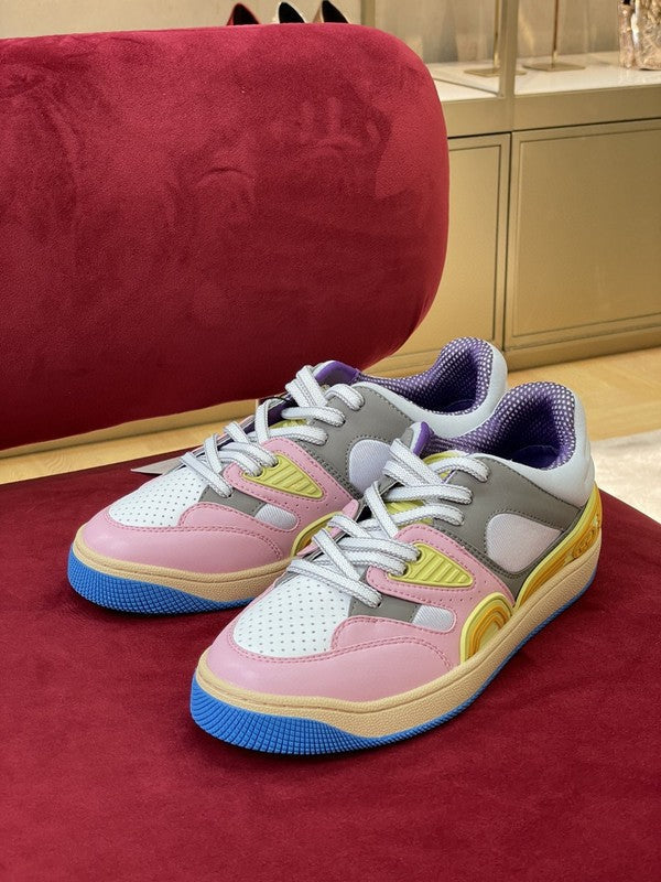 Gucci stone beige luxury sneakers view 8 premium leather build