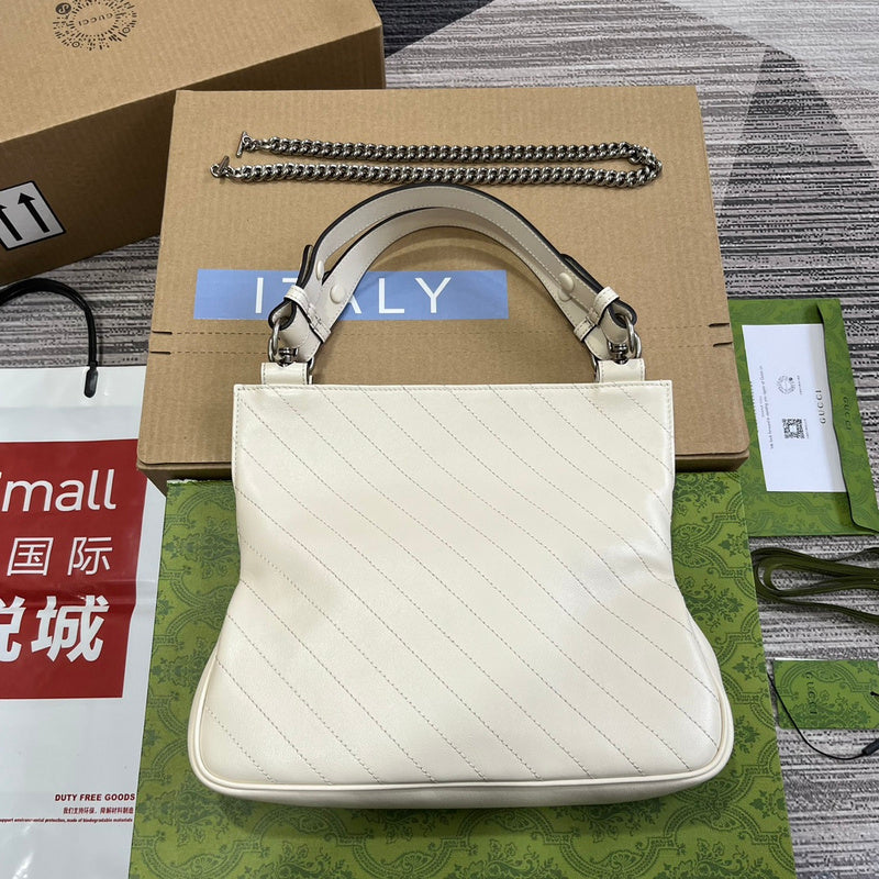Front view of chic refined women's handbag – women's luxury accessory
