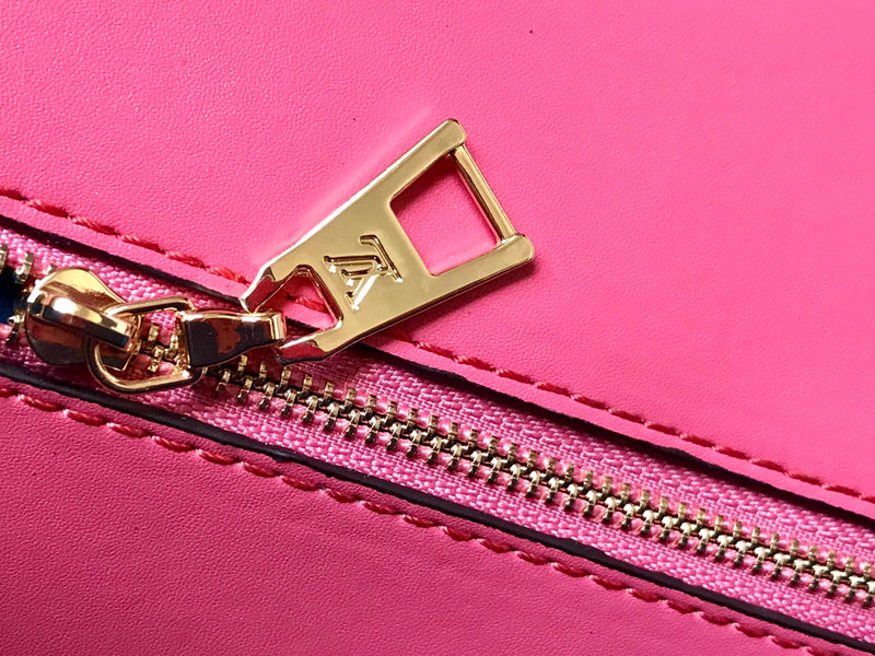 Interior view of modern statement women's handbag – women's statement bag