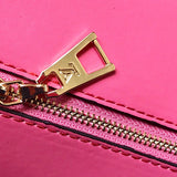 Interior view of modern statement women's handbag – women's statement bag