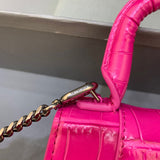 Classic Premium PU Leather Handbag - Modern Structured Build | Women's Luxury Handbag #500 - styled full view (image 7) of designer-inspired handbag