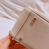 Modern bag shown from front angle