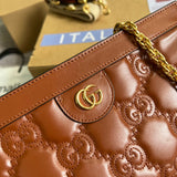 Back view of refined sleek women's handbag – women's luxury accessory