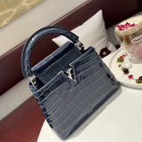  Clean-Lined carryall bag carried on shoulder