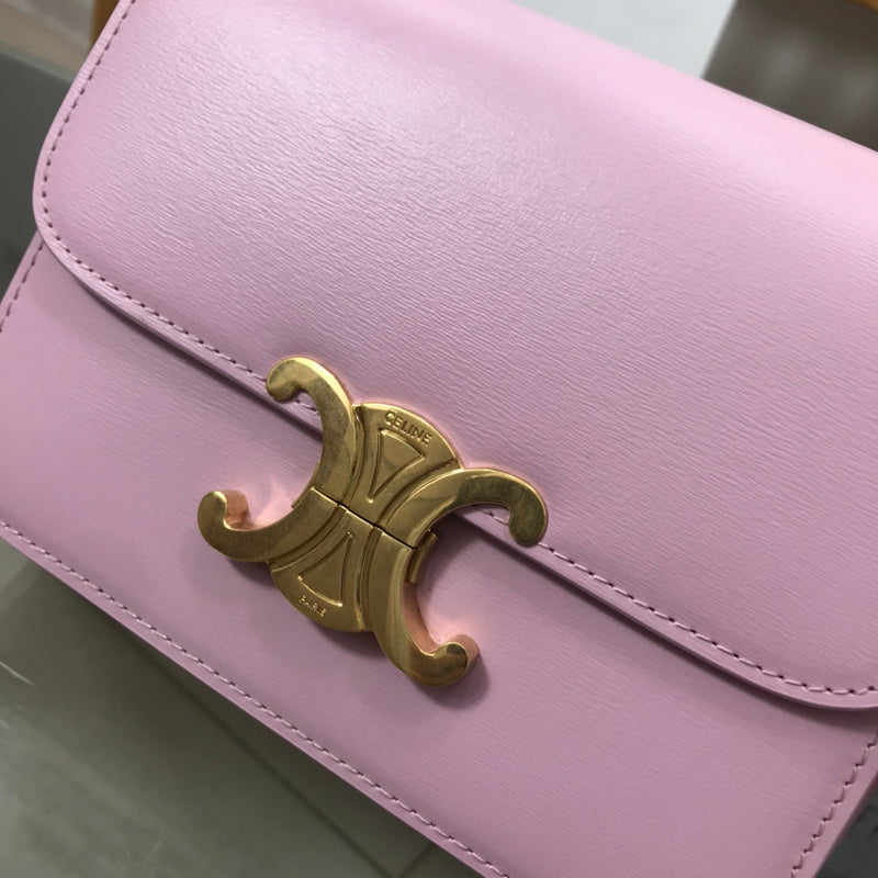 Side profile of signature chic women's handbag – women's luxury handbag