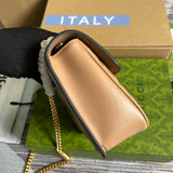 Interior view of classic polished women's handbag – women's designer-style accessory