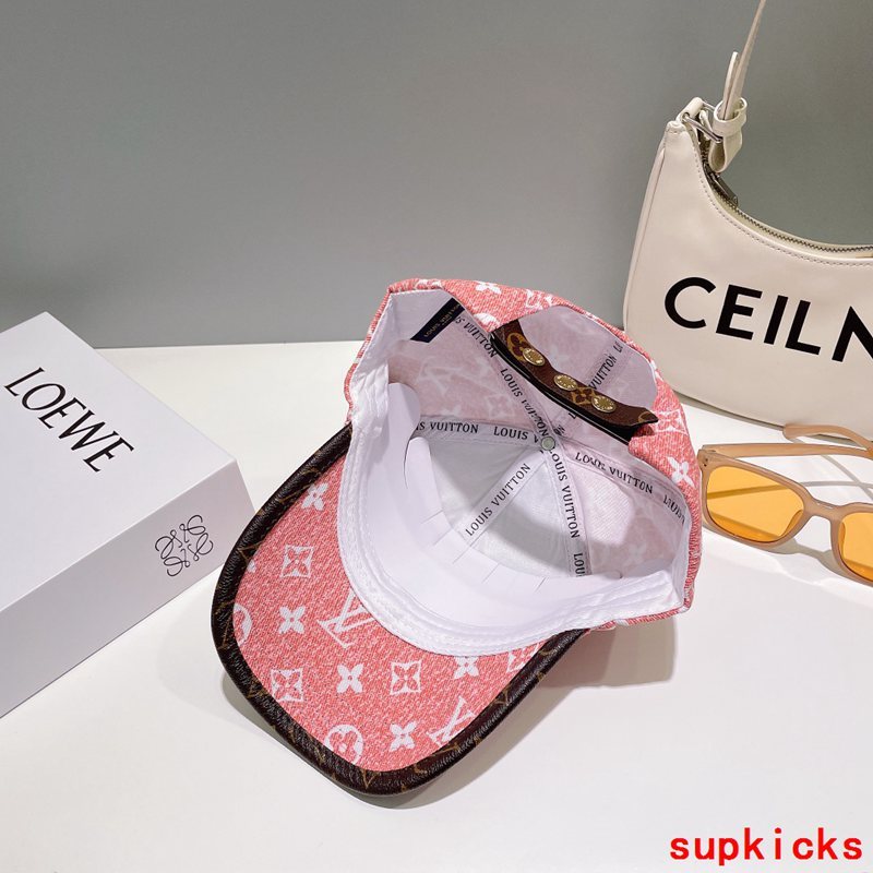 Side view of Louis Vuitton unisex cap