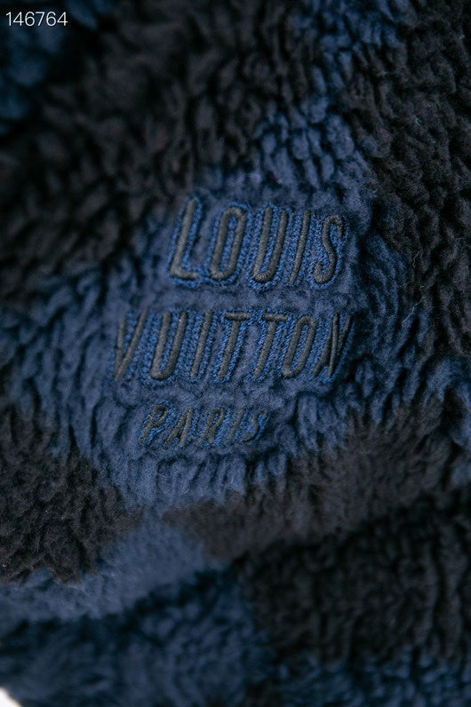 Front view of Louis Vuitton luxury clothing with relaxed-fit cut