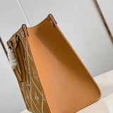 Interior view of sleek everyday-luxe women's handbag – women's statement bag